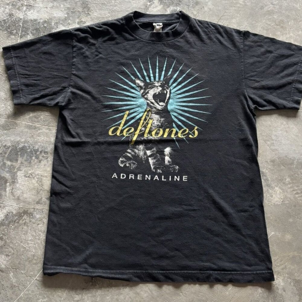 Deftones Adrenaline 1995 tour t shirt .